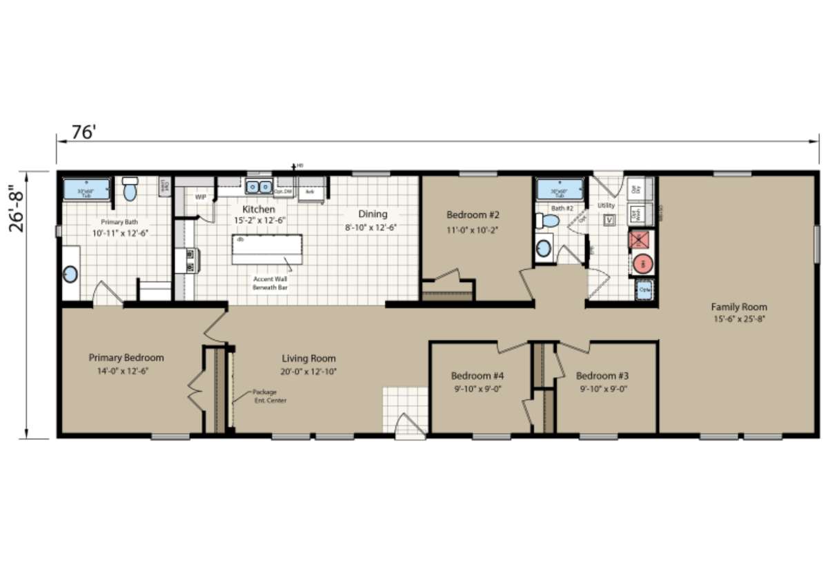 Floor Plan Detail Clayton Homes of Boise